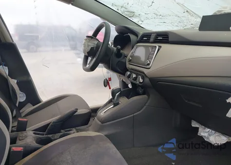 2021 Nissan Versa Sv Xtronic Cvt from USA, damaged, VIN 3N1CN8EV3ML831621